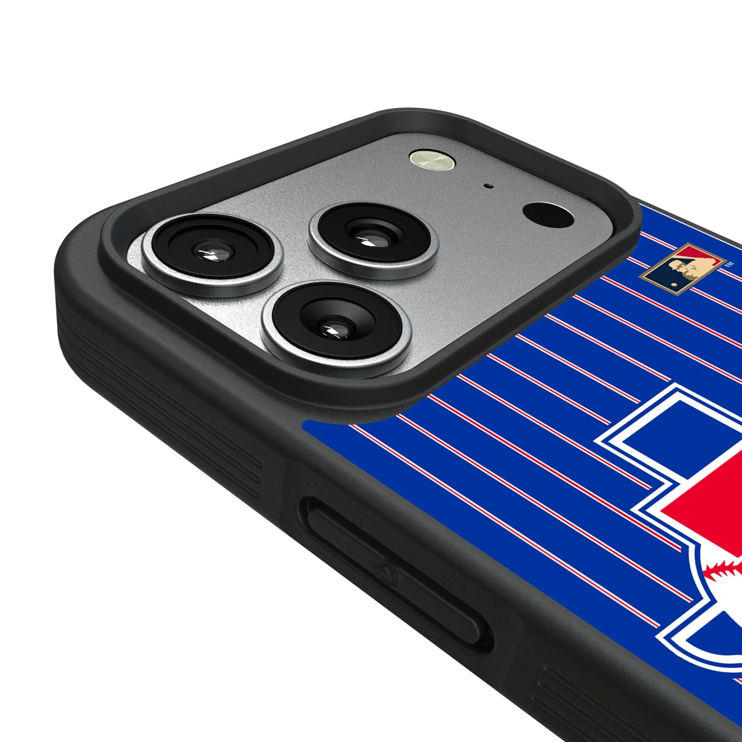 Texas Rangers 1981-1983 - Cooperstown Collection Pinstripe Bump Phone Case for Apple iPhone