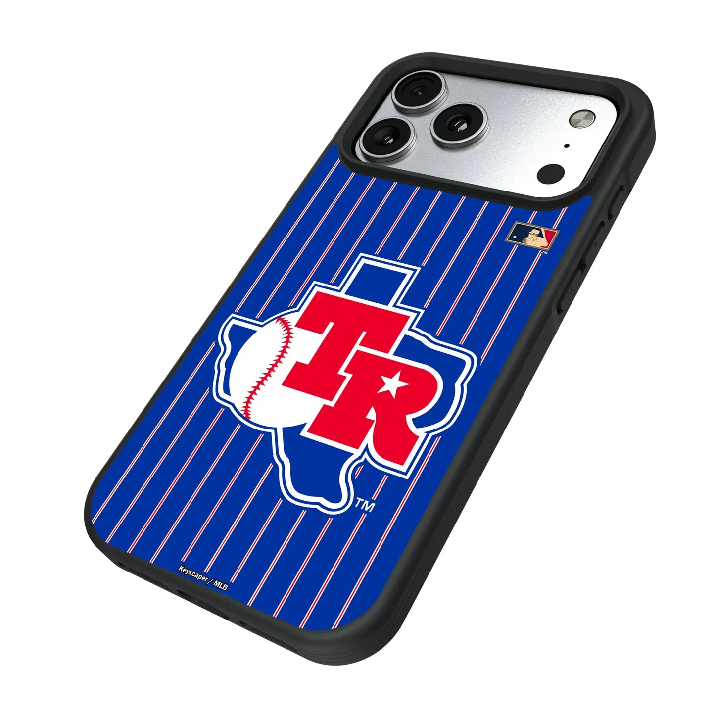 Texas Rangers 1981-1983 - Cooperstown Collection Pinstripe Bump Phone Case for Apple iPhone