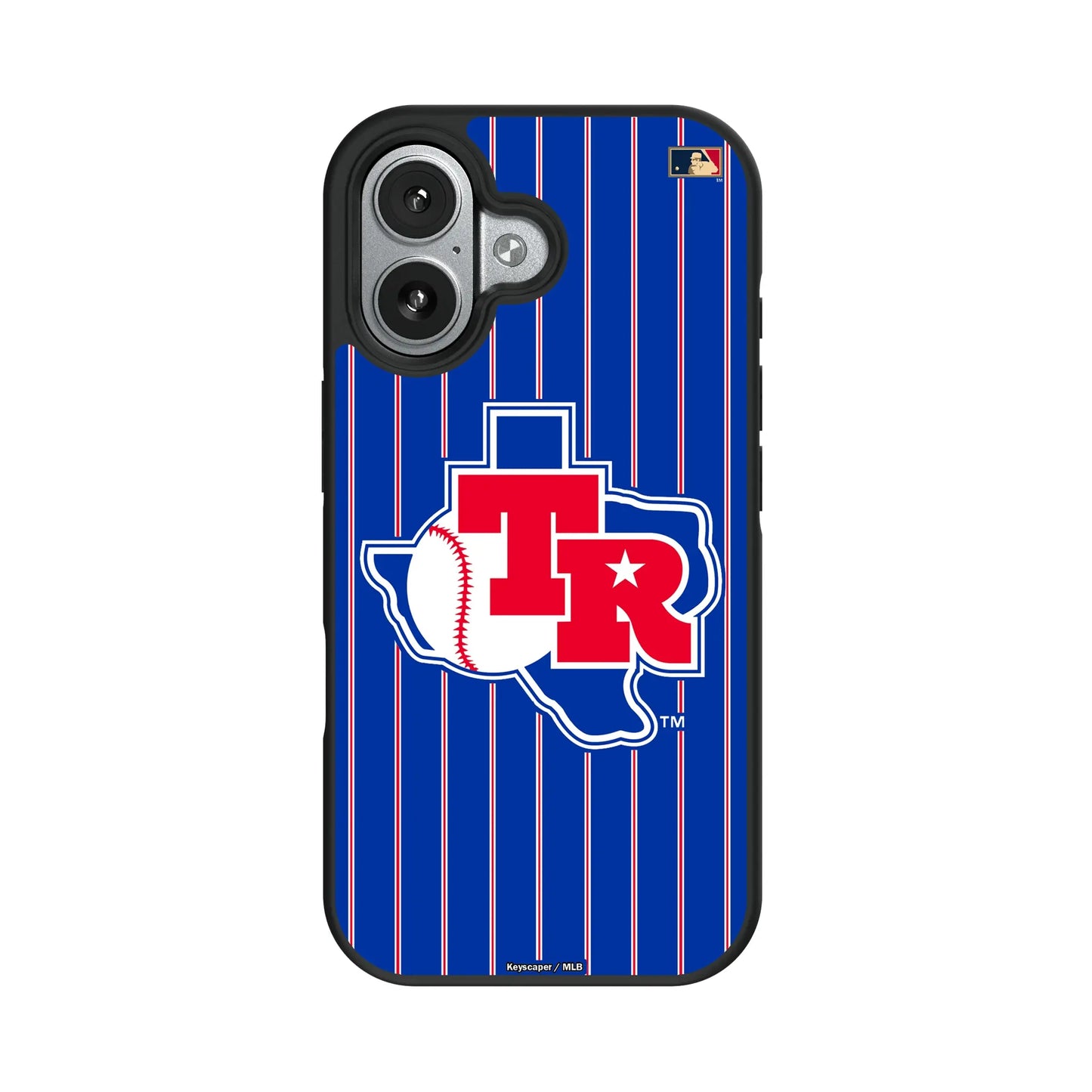Texas Rangers 1981-1983 - Cooperstown Collection Pinstripe Bump Phone Case for Apple iPhone