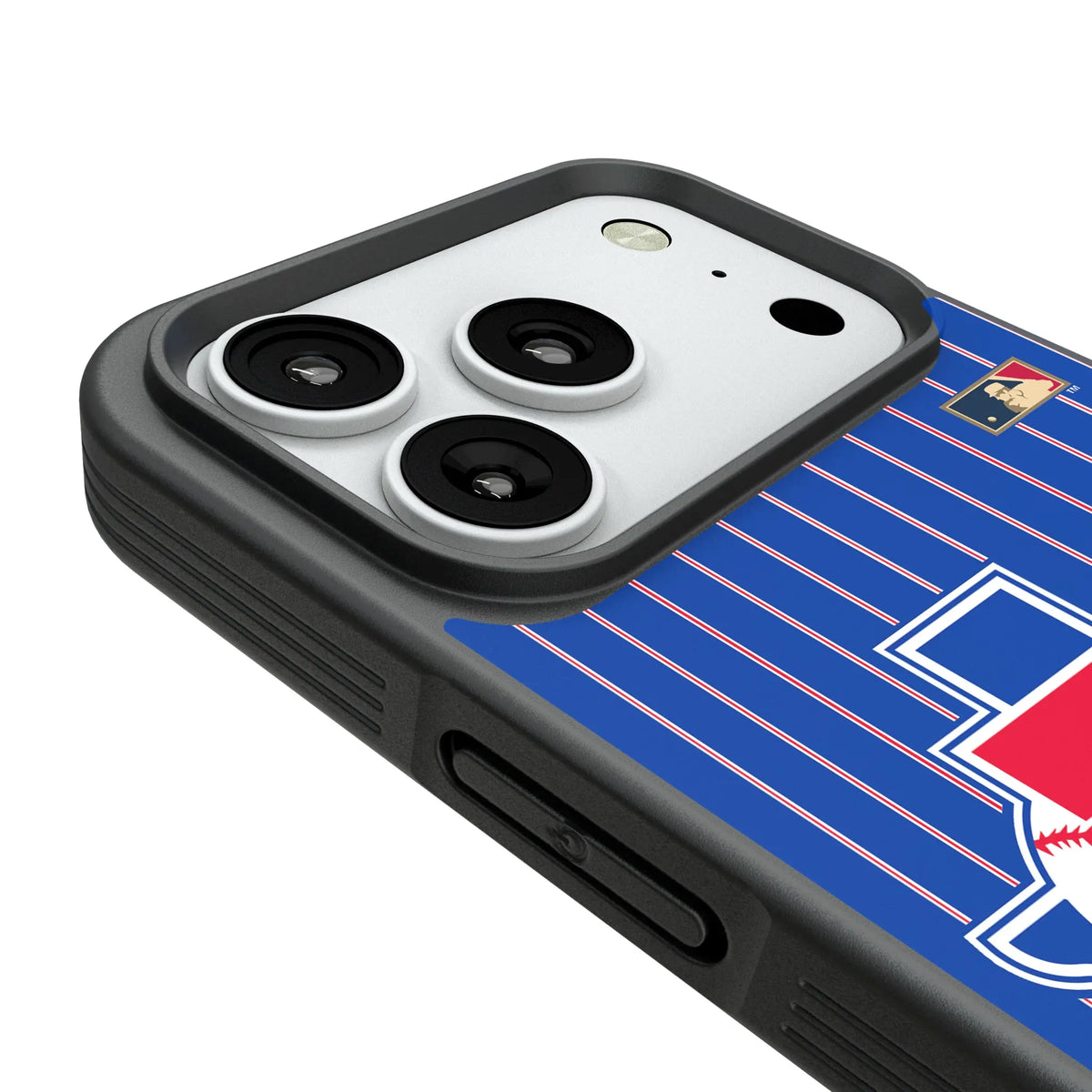 Texas Rangers 1981-1983 - Cooperstown Collection Pinstripe Bump Phone Case for Apple iPhone