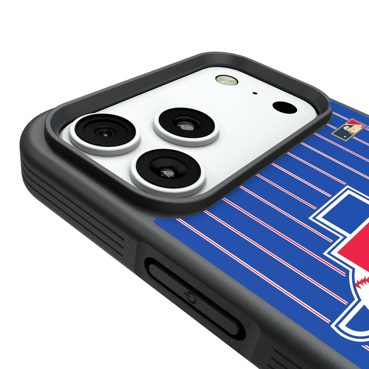 Texas Rangers 1981-1983 - Cooperstown Collection Pinstripe Bump Phone Case for Apple iPhone