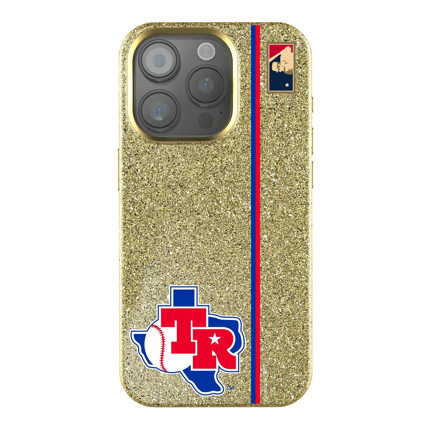 Texas Rangers 1981-1983 - Cooperstown Collection Sidebar Bling Phone Case for Apple iPhone