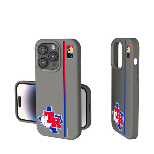 Texas Rangers 1981-1983 - Cooperstown Collection Sidebar Soft Touch Phone Case for Apple iPhone