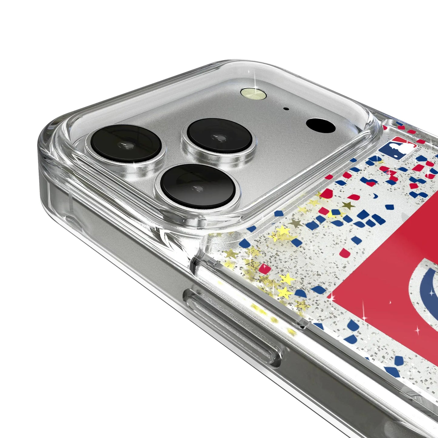 Texas Rangers Confetti Glitter Phone Case for Apple iPhone