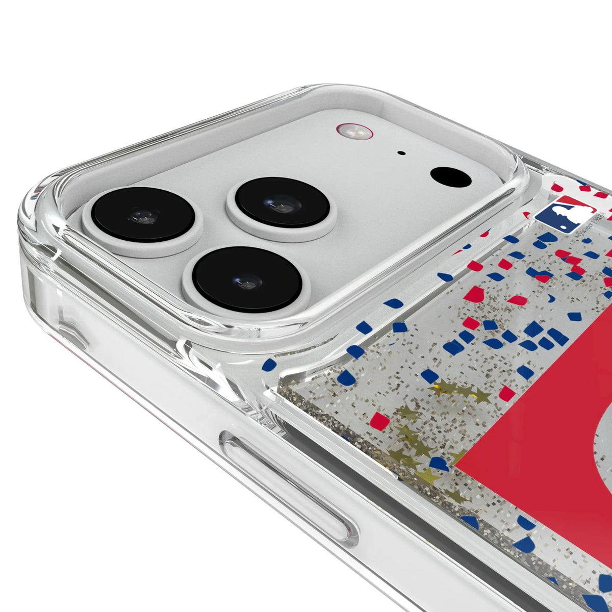 Texas Rangers Confetti Glitter Phone Case for Apple iPhone