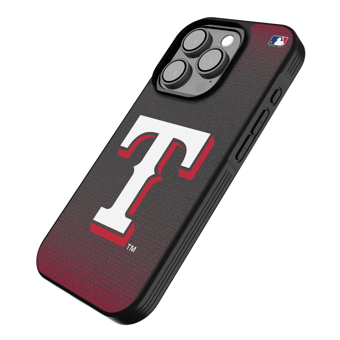Texas Rangers Linen Bump Phone Case for Apple iPhone