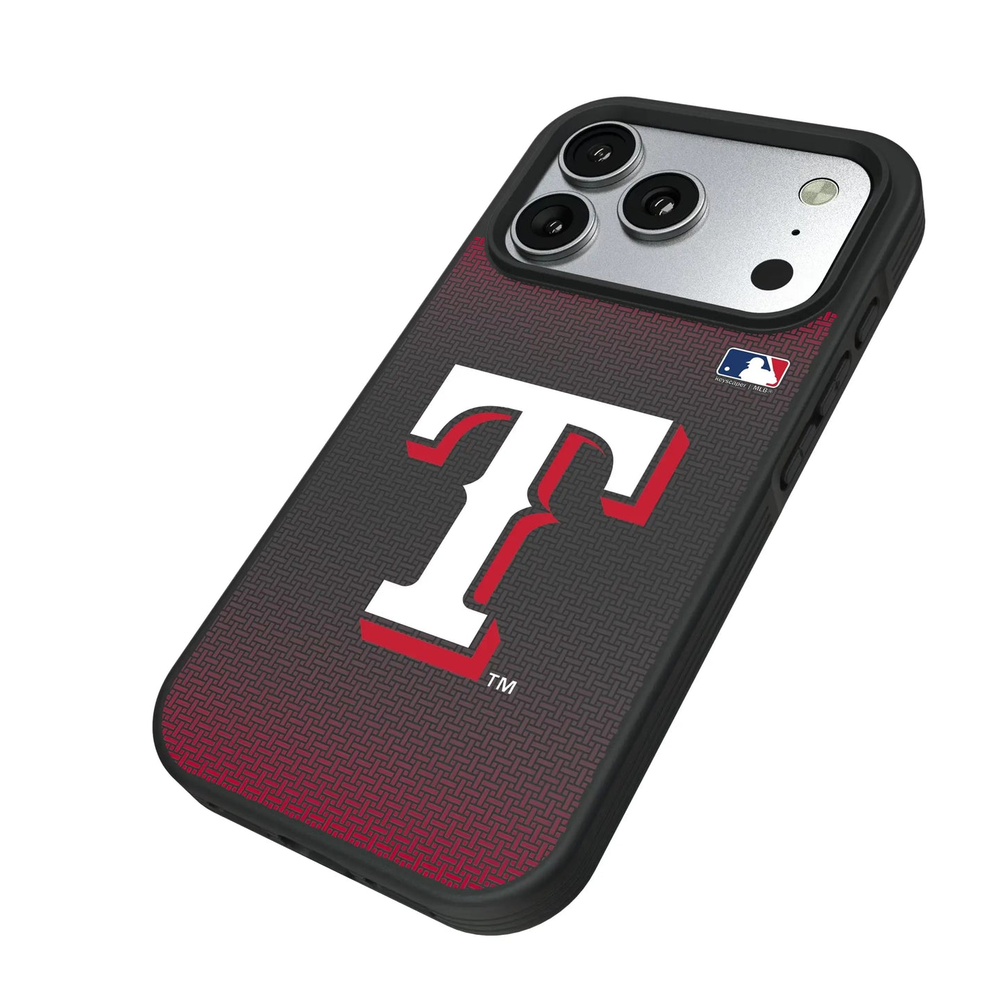 Texas Rangers Linen Bump Phone Case for Apple iPhone