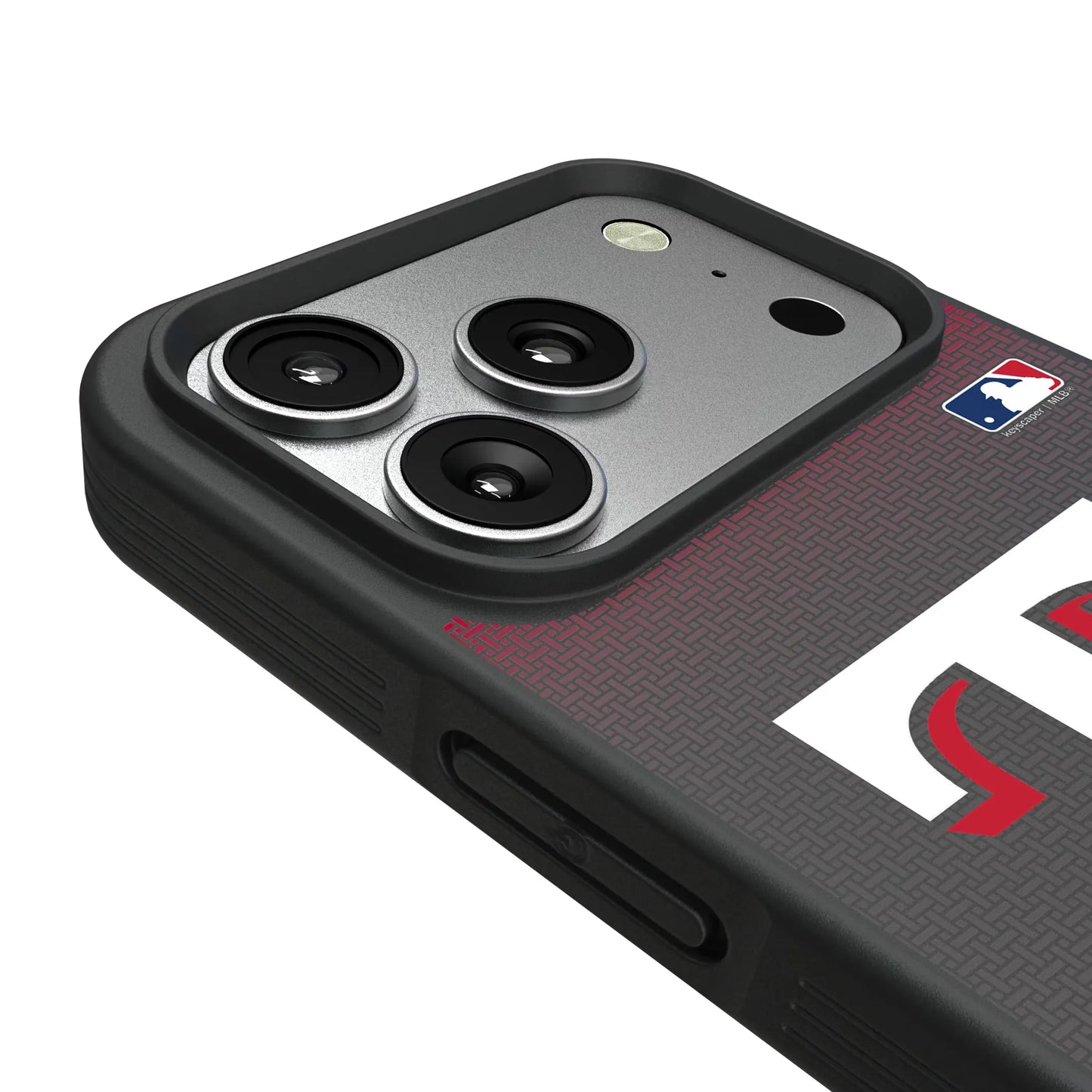 Texas Rangers Linen Bump Phone Case for Apple iPhone