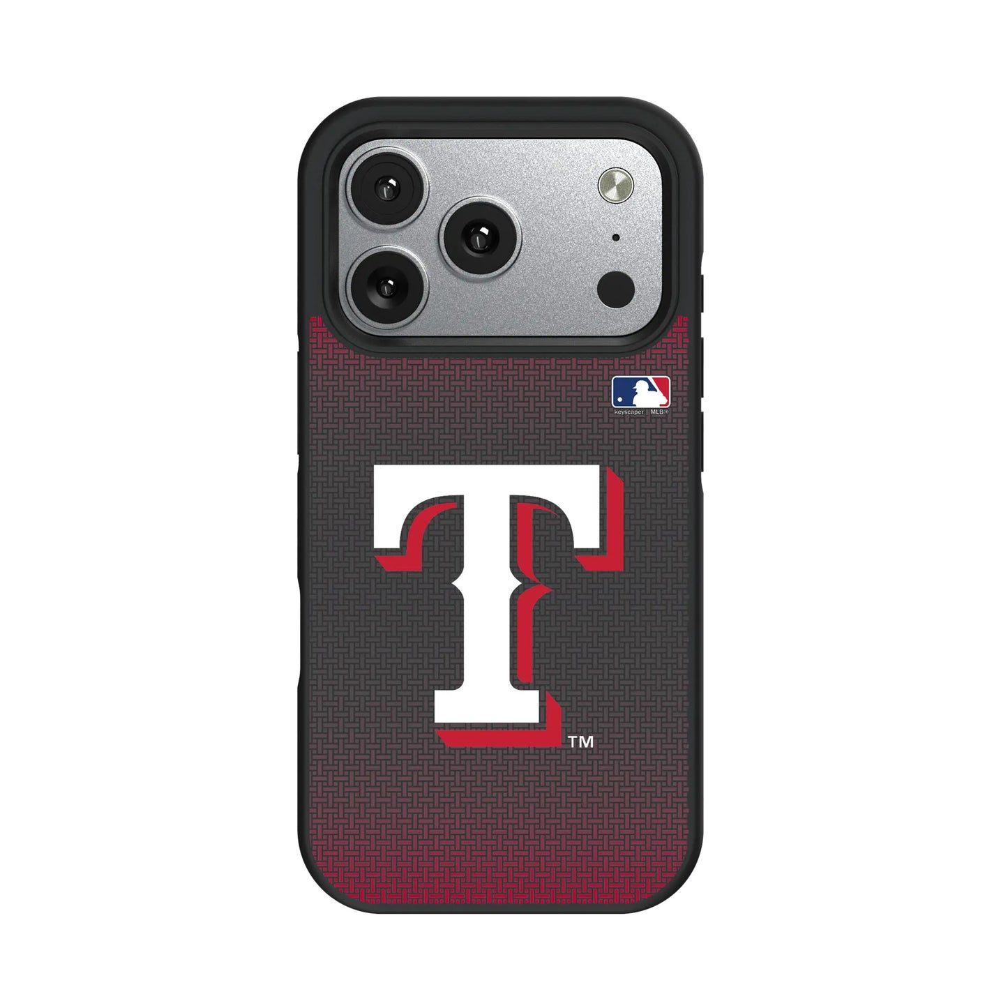 Texas Rangers Linen Bump Phone Case for Apple iPhone