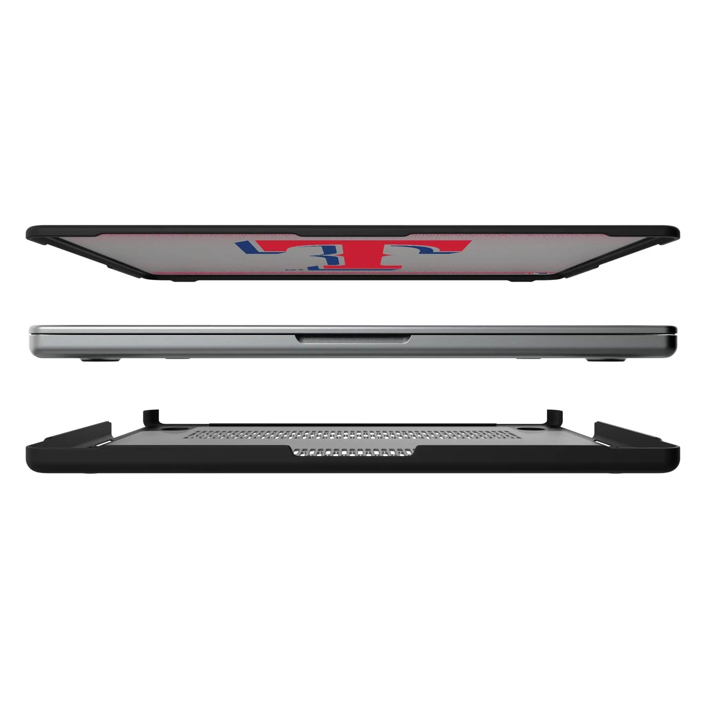 Texas Rangers Linen Laptop Case for Apple MacBook