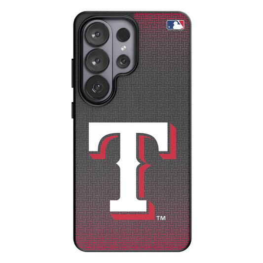 Texas Rangers Linen MagSafe Compatible Phone Case for Samsung Galaxy