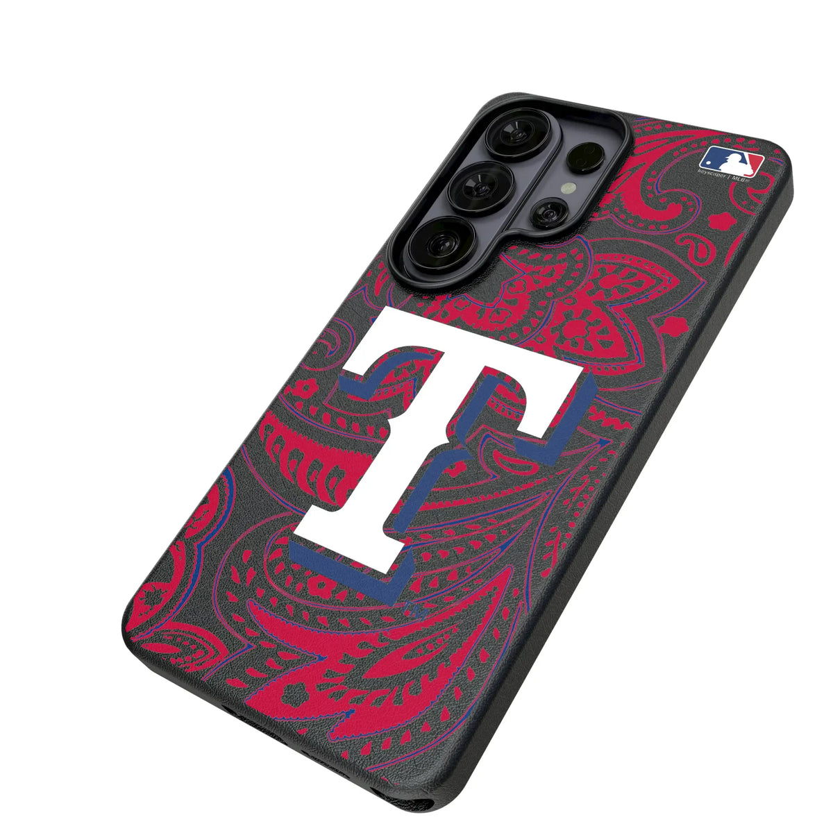 Texas Rangers Paisley MagSafe Compatible Phone Case for Samsung Galaxy