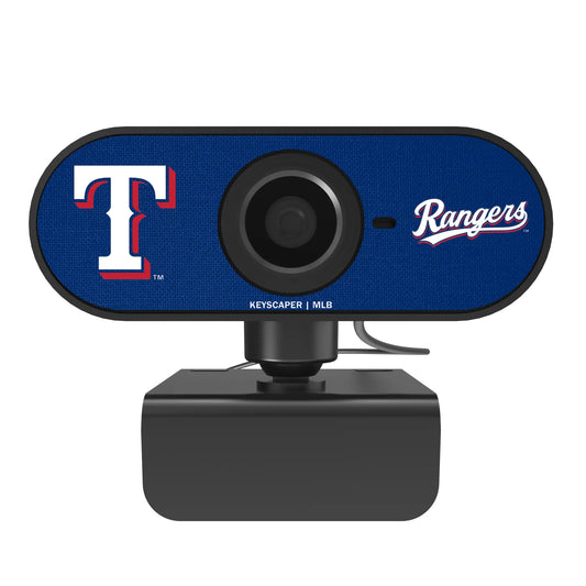 Texas Rangers Solid Webcam