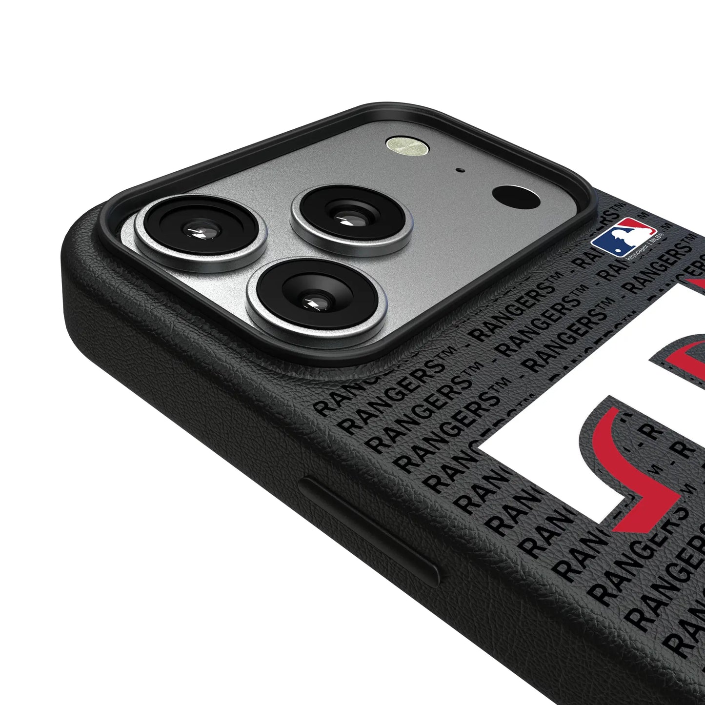 Texas Rangers Text Backdrop MagSafe Compatible Phone Case for Apple iPhone