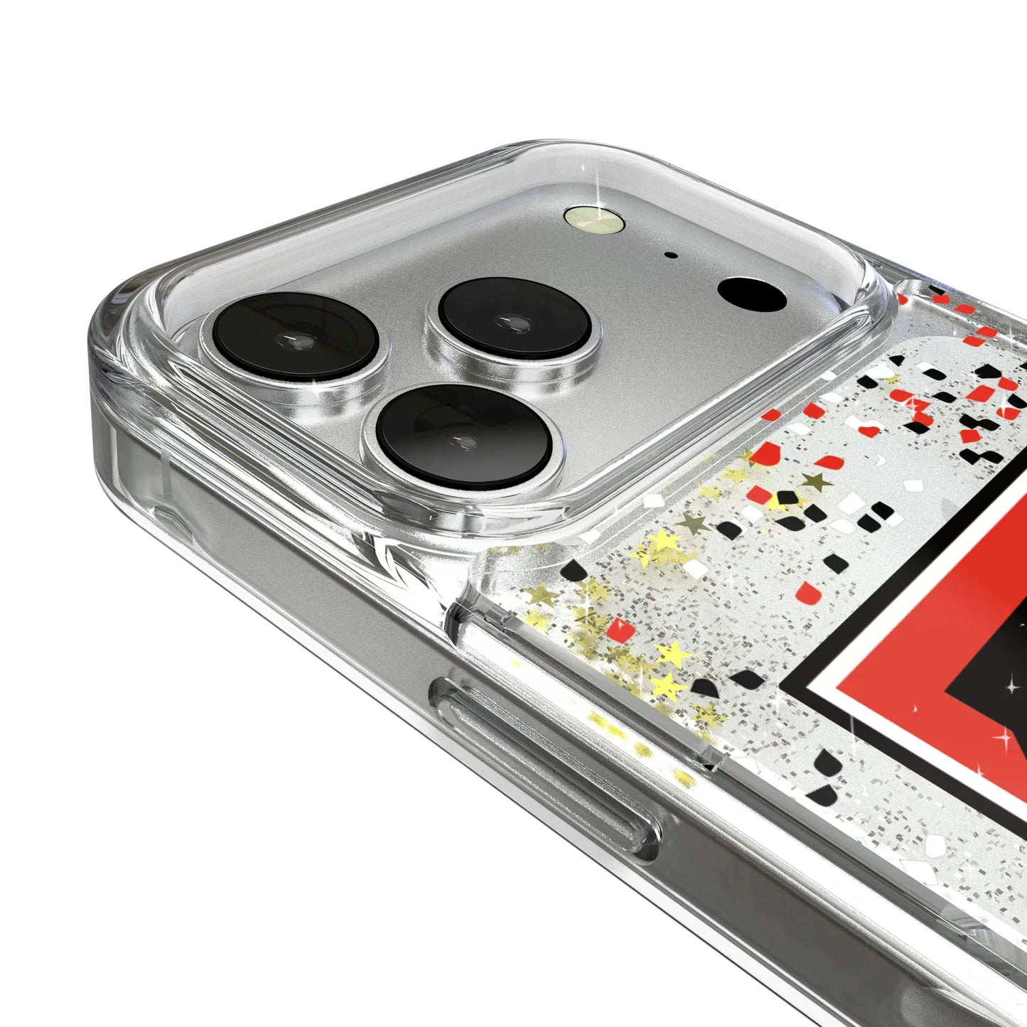 Texas Tech Red Raiders Confetti Glitter Phone Case for Apple iPhone