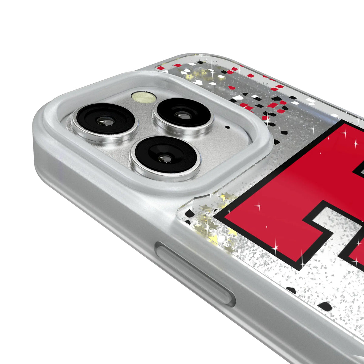 Texas Tech Red Raiders Confetti Glitter Phone Case for Apple iPhone