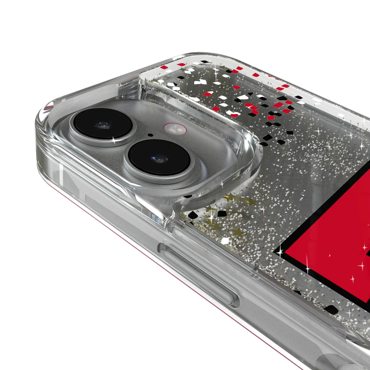 Texas Tech Red Raiders Confetti Glitter Phone Case for Apple iPhone