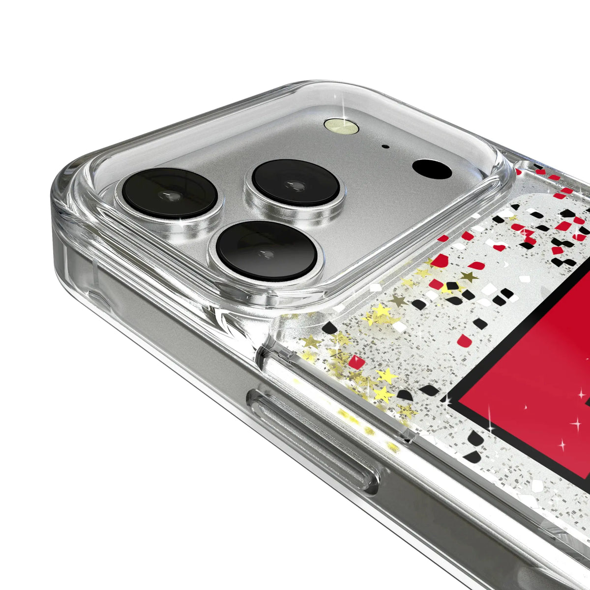 Texas Tech Red Raiders Confetti Glitter Phone Case for Apple iPhone