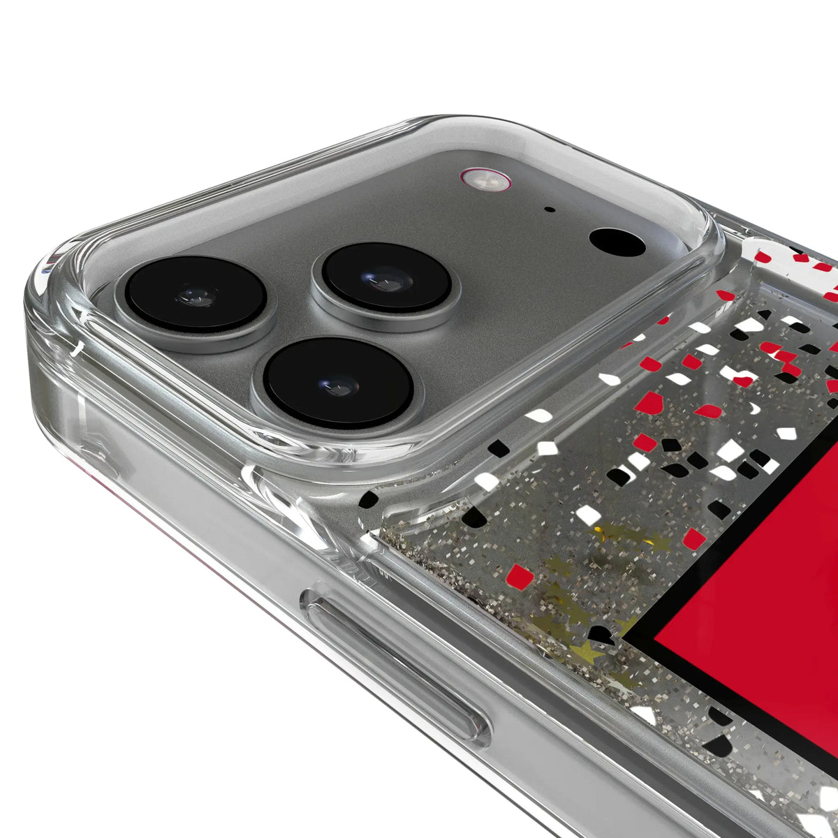 Texas Tech Red Raiders Confetti Glitter Phone Case for Apple iPhone