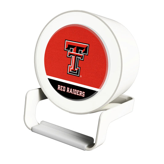Texas Tech Red Raiders Endzone Solid Night Light Charger and Bluetooth Speaker