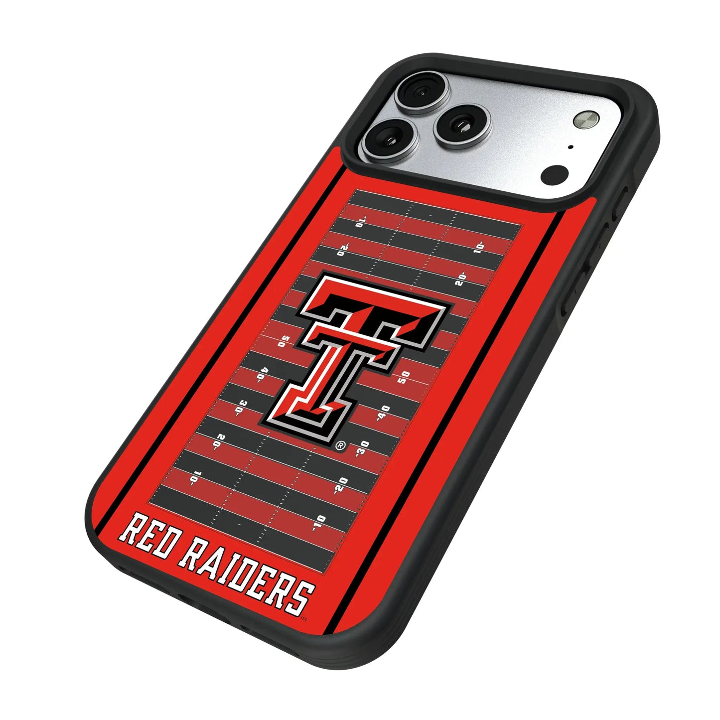 Texas Tech Red Raiders Field Bump Phone Case for Apple iPhone