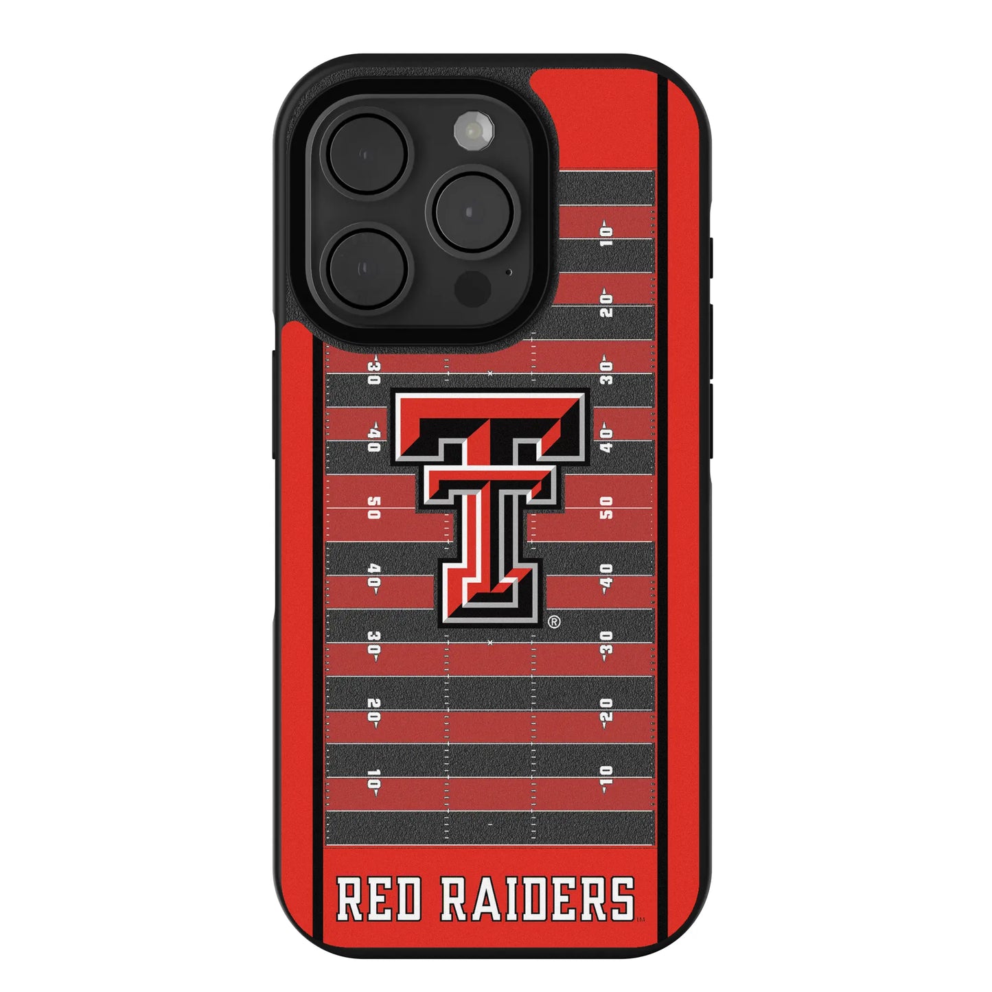 Texas Tech Red Raiders Field Bump Phone Case for Apple iPhone