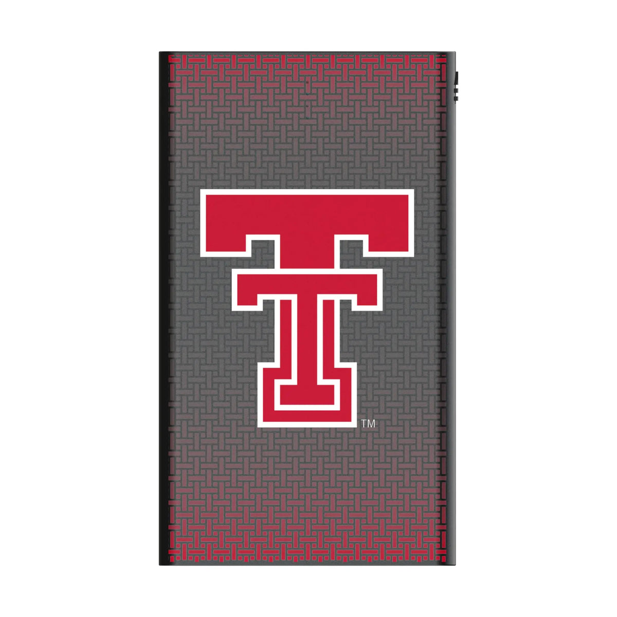 Texas Tech Red Raiders Linen 5000mAh Flat Powerbank