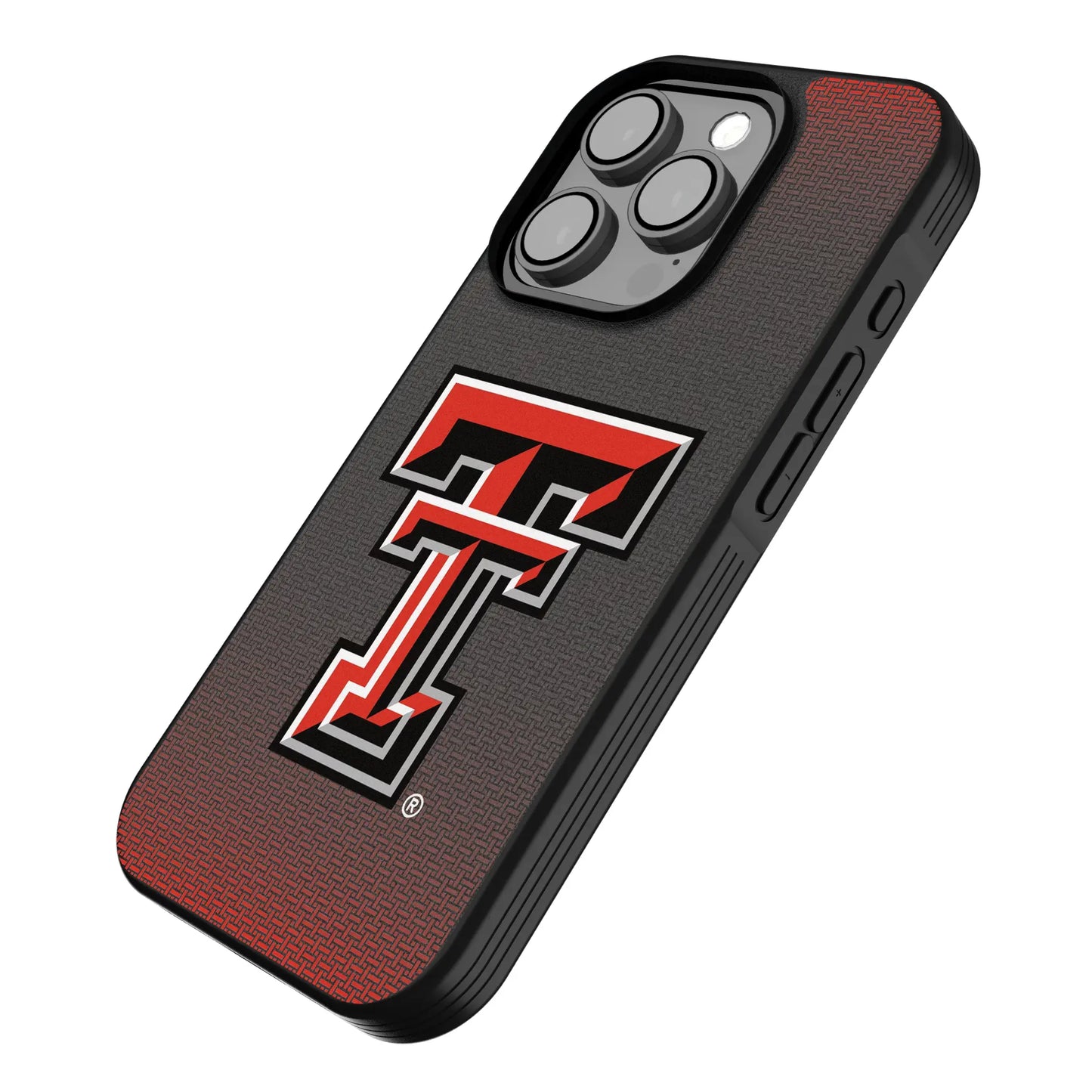 Texas Tech Red Raiders Linen Bump Phone Case for Apple iPhone