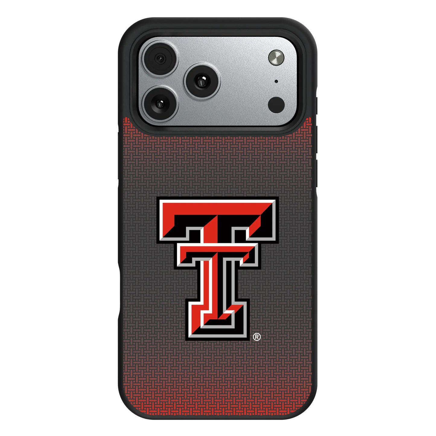 Texas Tech Red Raiders Linen Bump Phone Case for Apple iPhone