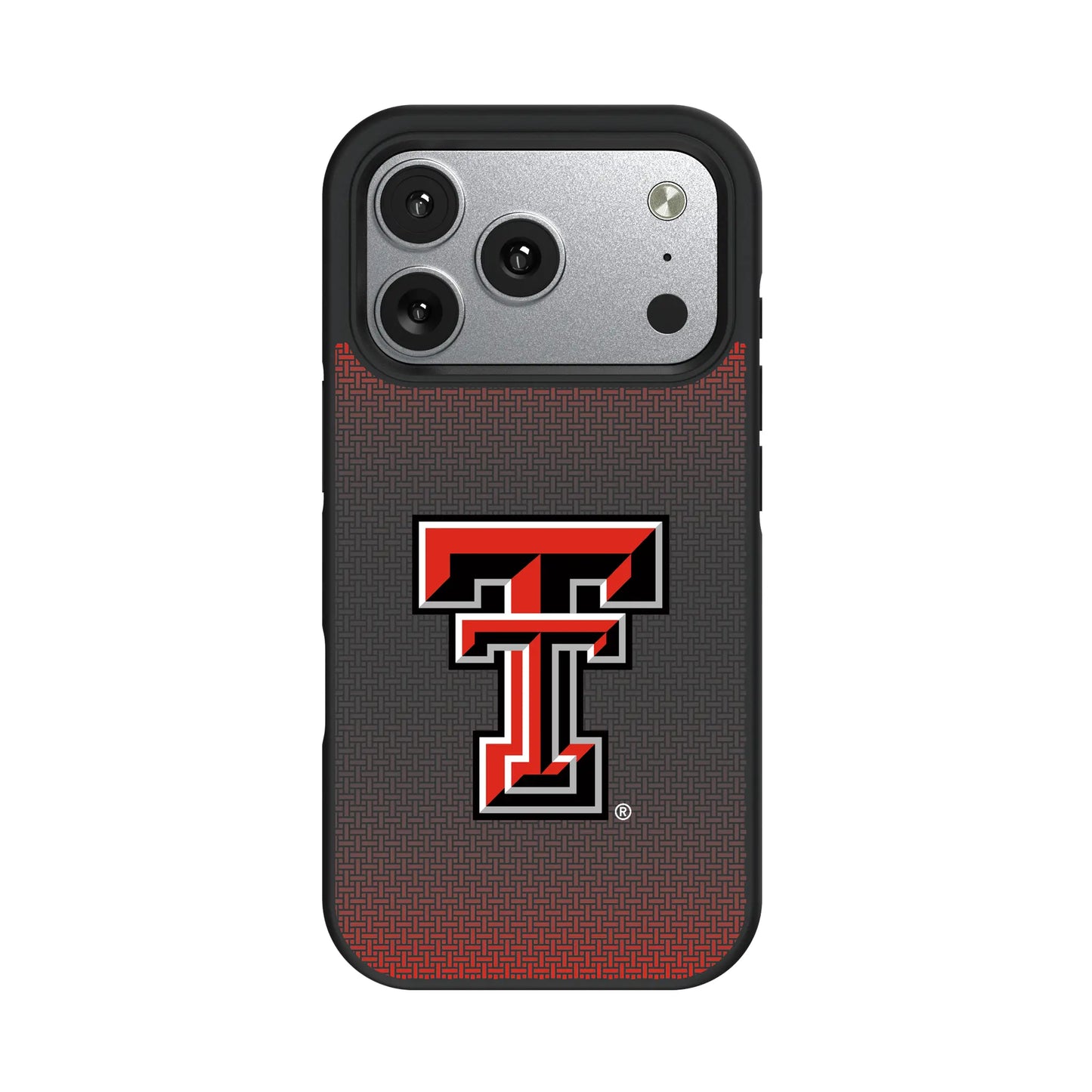 Texas Tech Red Raiders Linen Bump Phone Case for Apple iPhone