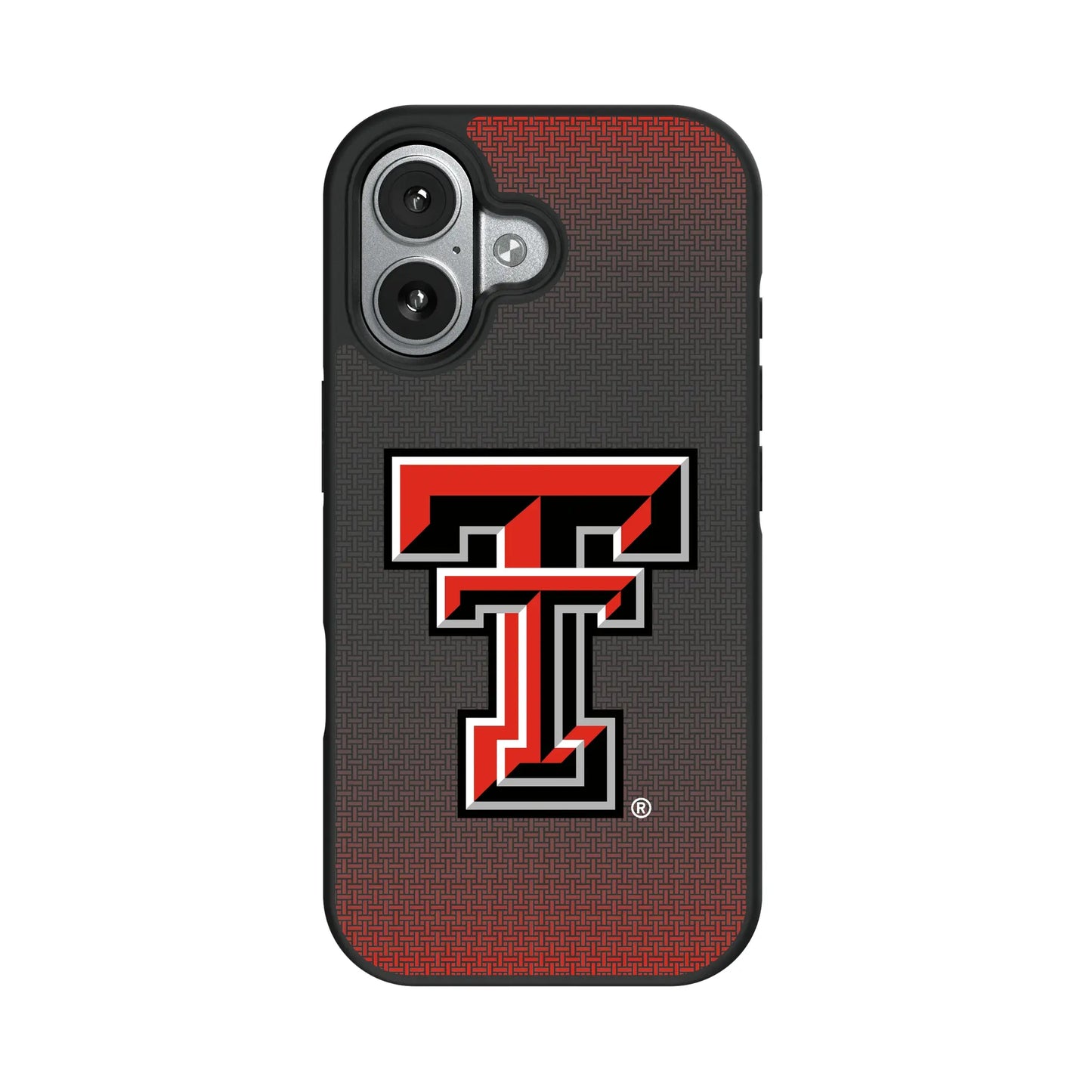 Texas Tech Red Raiders Linen Bump Phone Case for Apple iPhone