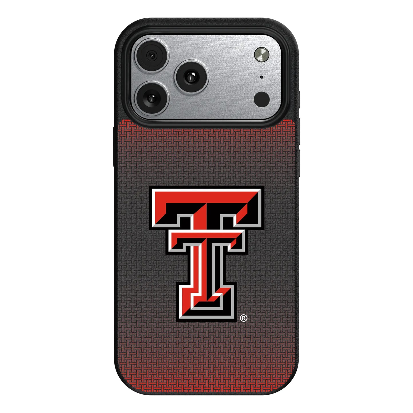 Texas Tech Red Raiders Linen MagSafe Compatible Phone Case for Apple iPhone