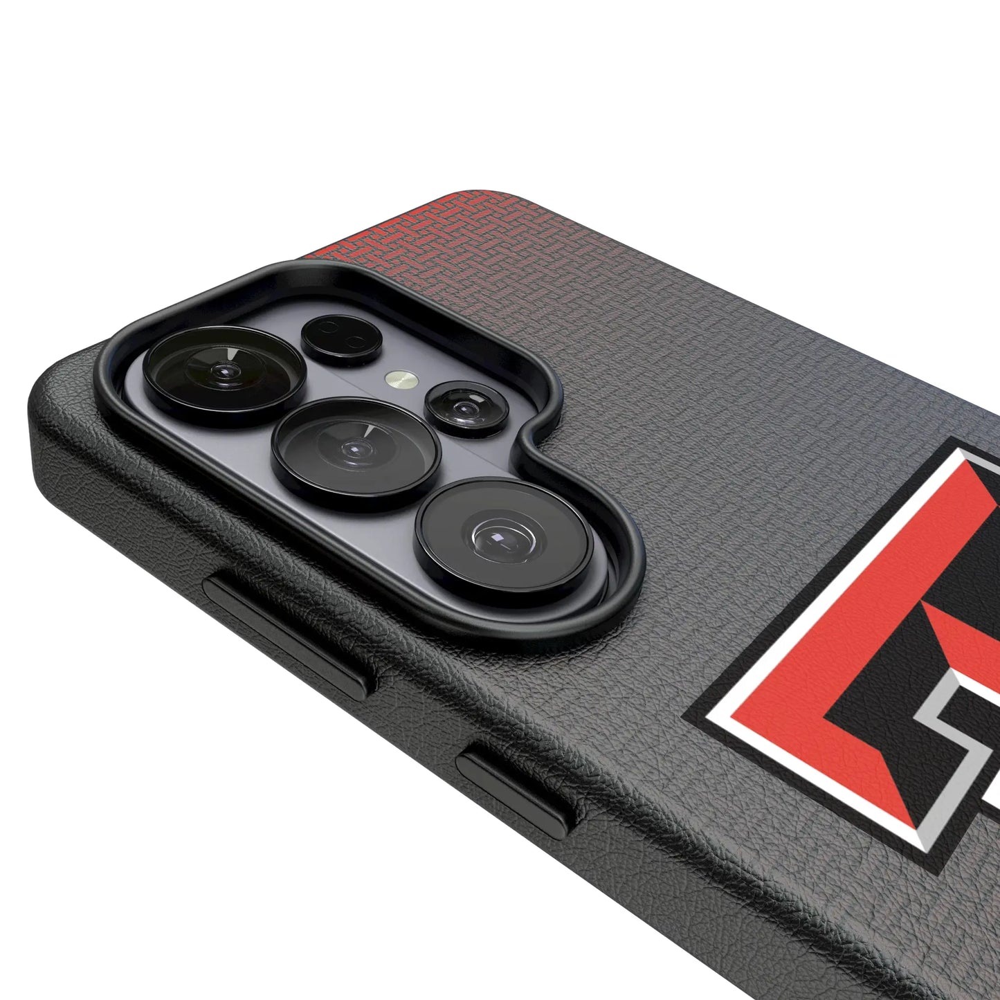 Texas Tech Red Raiders Linen MagSafe Compatible Phone Case for Samsung Galaxy