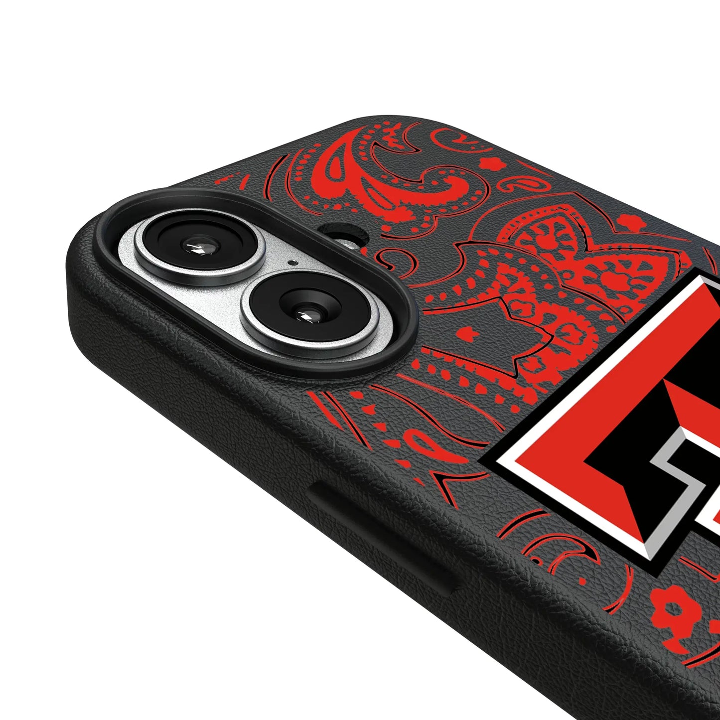 Texas Tech Red Raiders Paisley MagSafe Compatible Phone Case for Apple iPhone