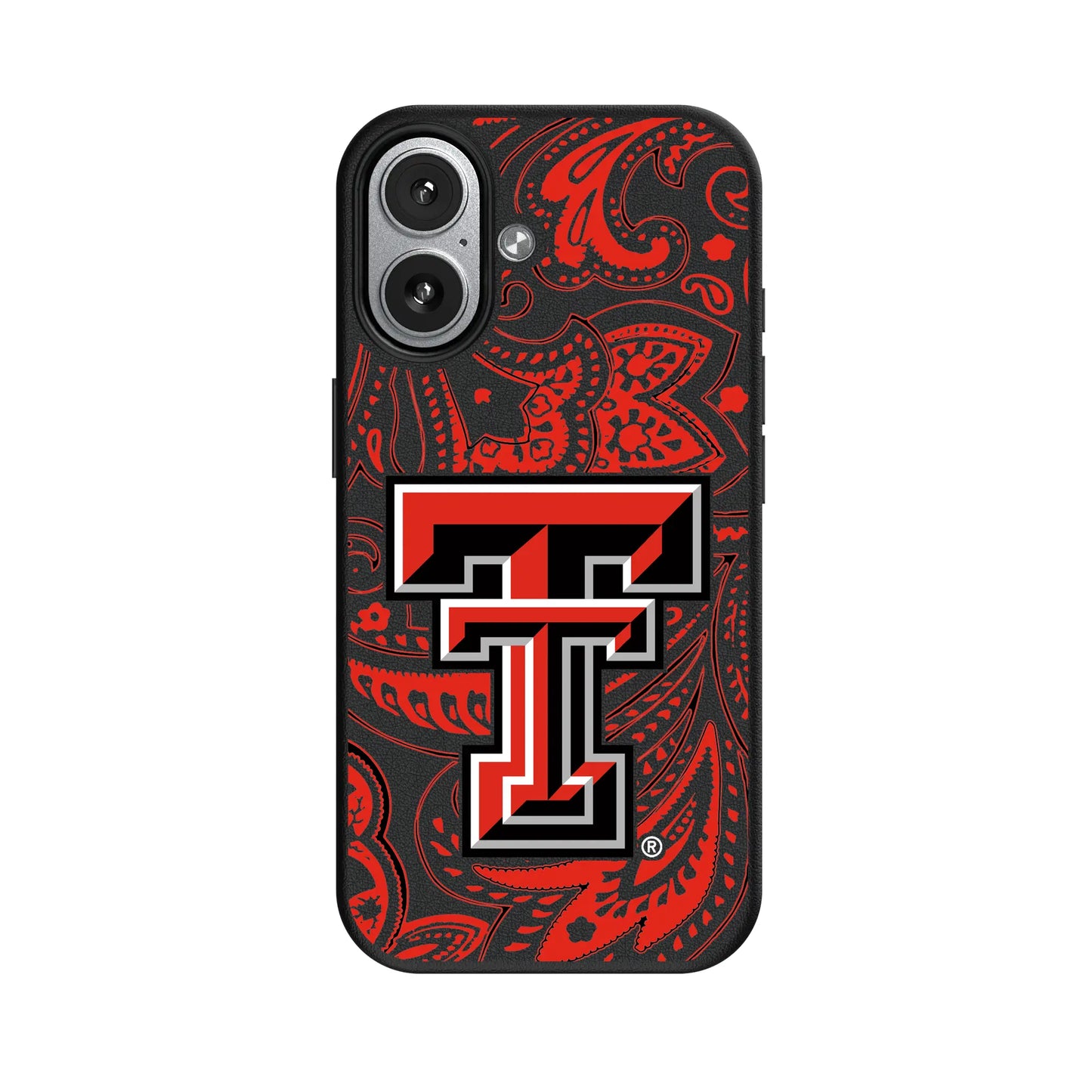Texas Tech Red Raiders Paisley MagSafe Compatible Phone Case for Apple iPhone