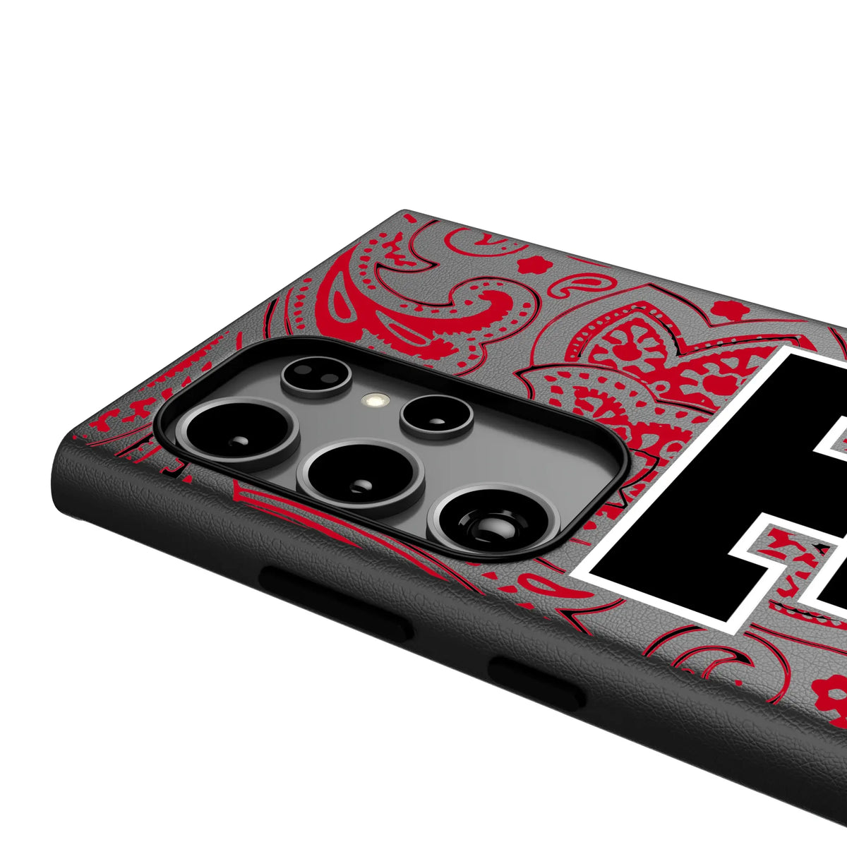 Texas Tech Red Raiders Paisley MagSafe Compatible Phone Case for Samsung Galaxy