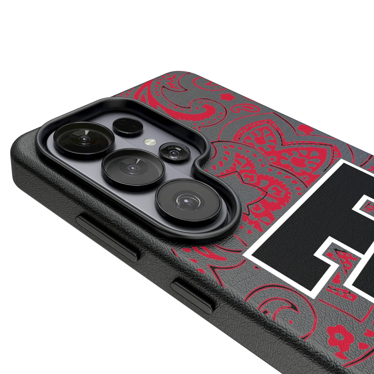 Texas Tech Red Raiders Paisley MagSafe Compatible Phone Case for Samsung Galaxy
