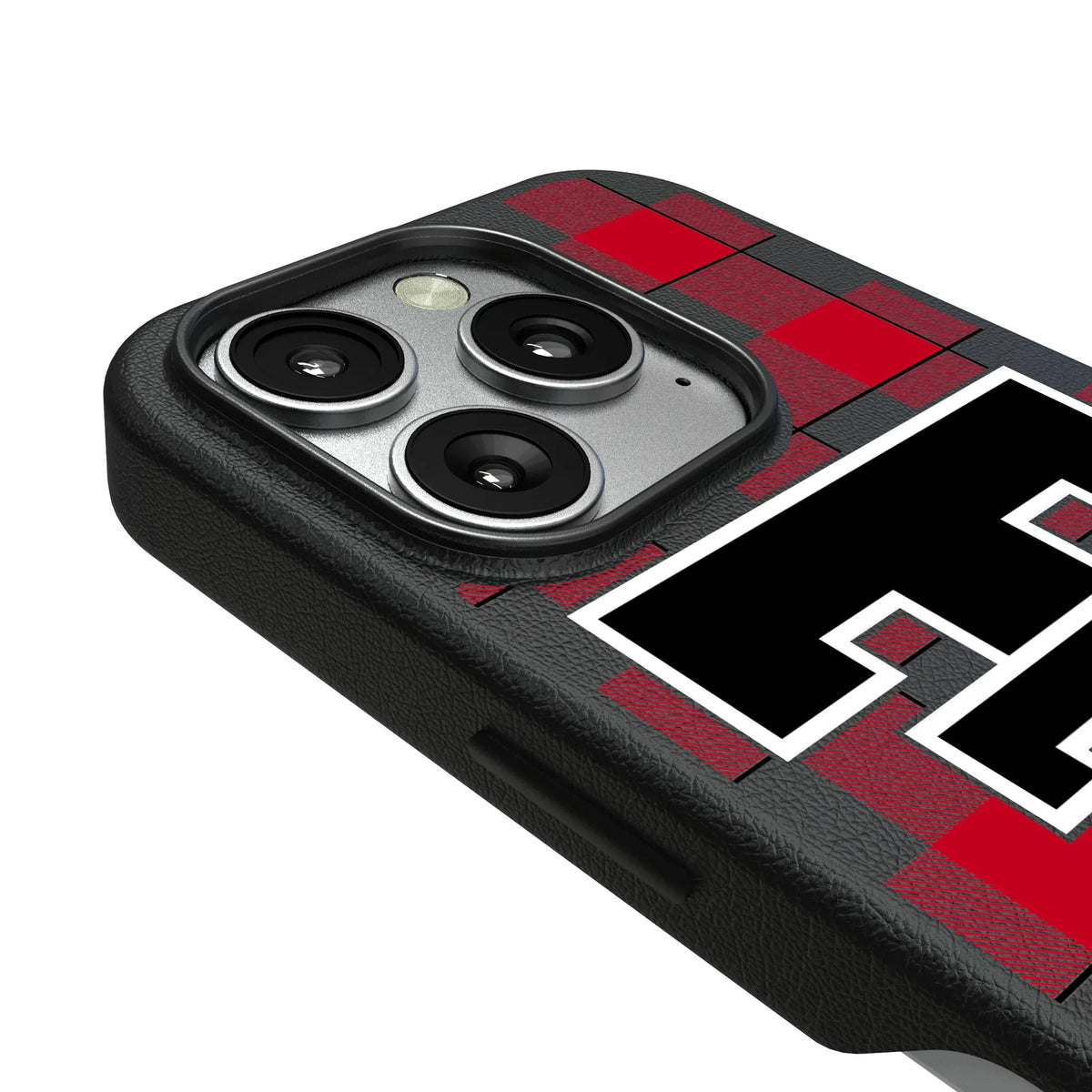Texas Tech Red Raiders Plaid MagSafe Compatible Phone Case for Apple iPhone