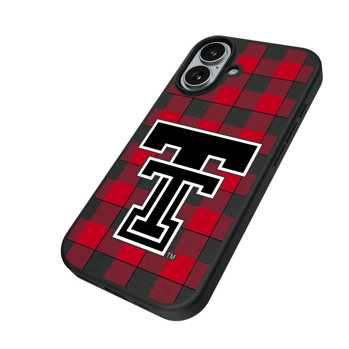 Texas Tech Red Raiders Plaid MagSafe Compatible Phone Case for Apple iPhone