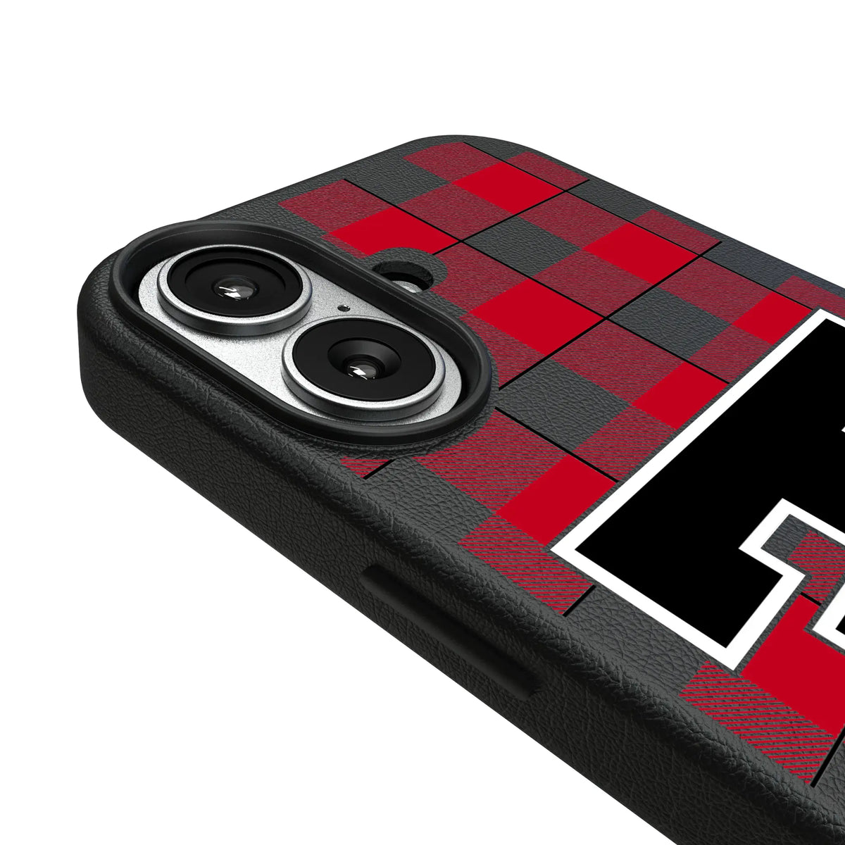 Texas Tech Red Raiders Plaid MagSafe Compatible Phone Case for Apple iPhone