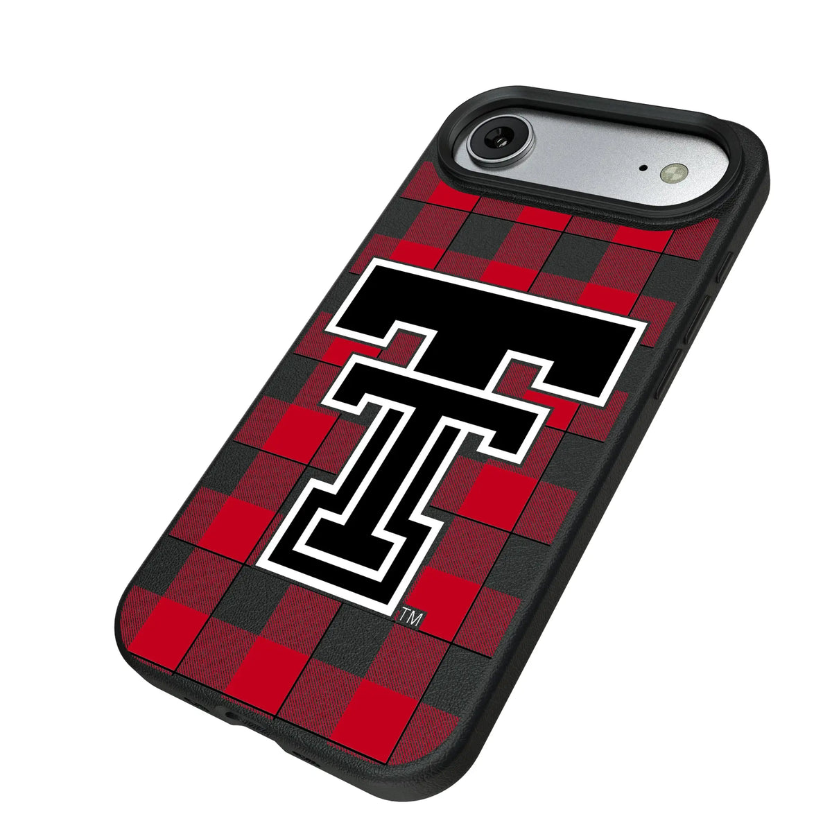 Texas Tech Red Raiders Plaid MagSafe Compatible Phone Case for Apple iPhone