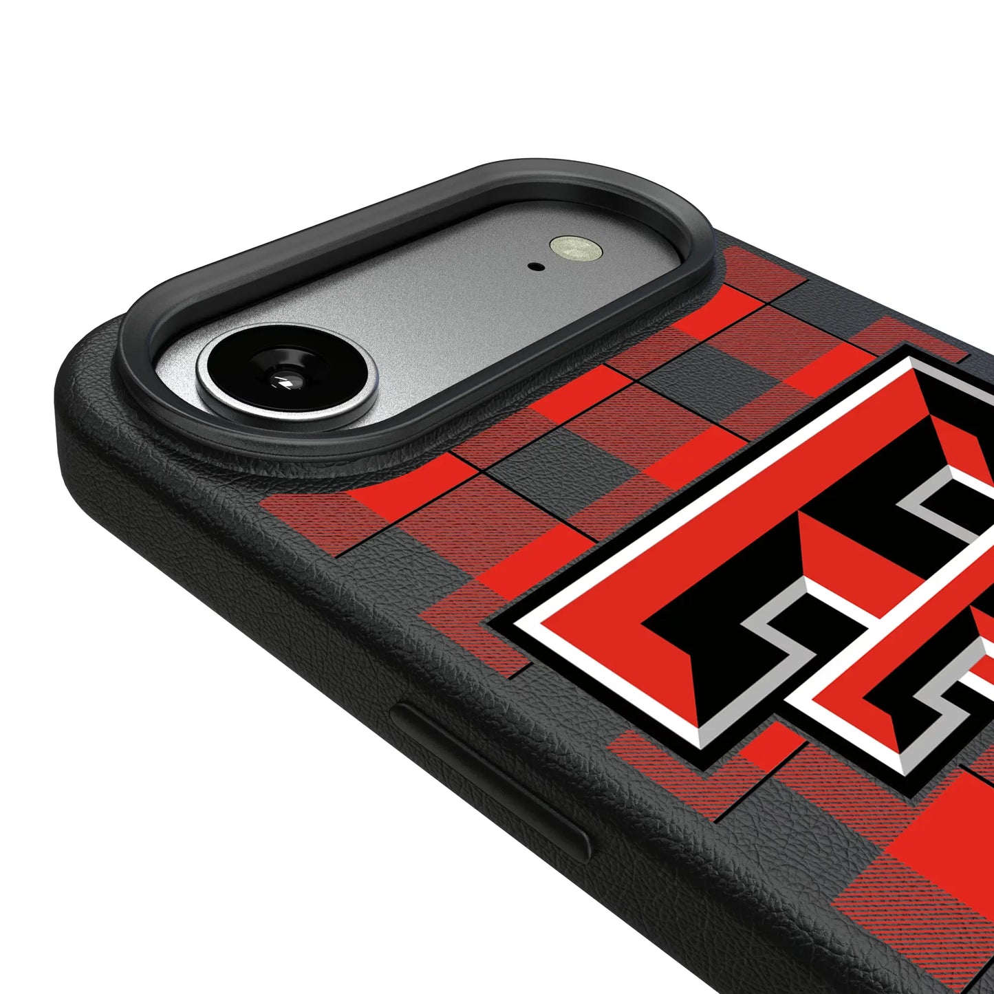 Texas Tech Red Raiders Plaid MagSafe Compatible Phone Case for Apple iPhone