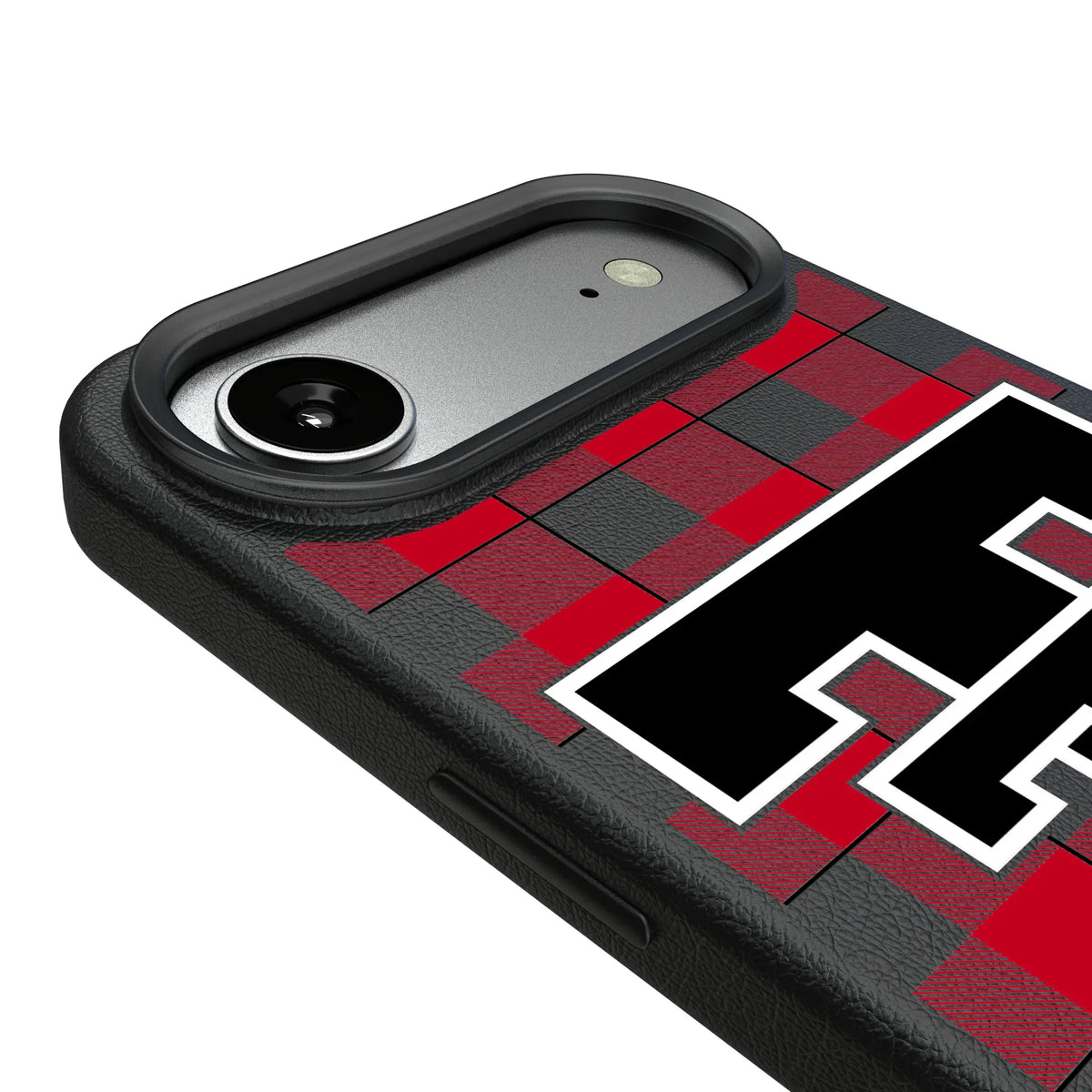 Texas Tech Red Raiders Plaid MagSafe Compatible Phone Case for Apple iPhone