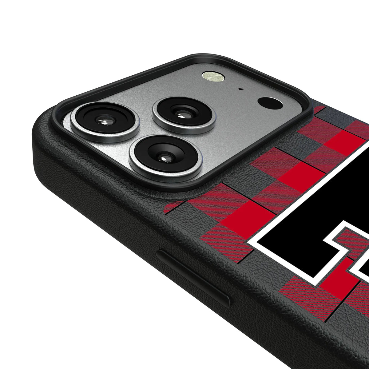 Texas Tech Red Raiders Plaid MagSafe Compatible Phone Case for Apple iPhone