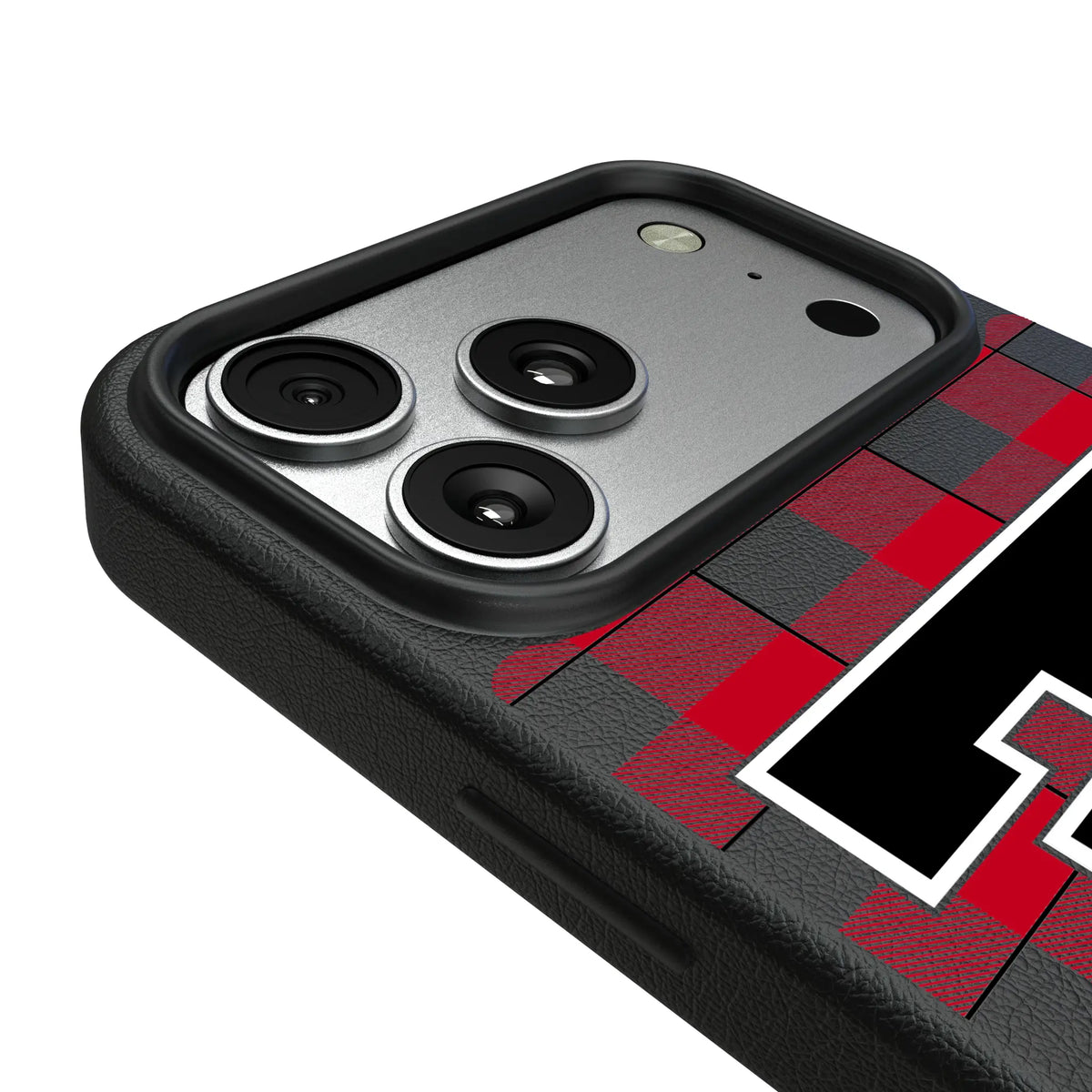 Texas Tech Red Raiders Plaid MagSafe Compatible Phone Case for Apple iPhone
