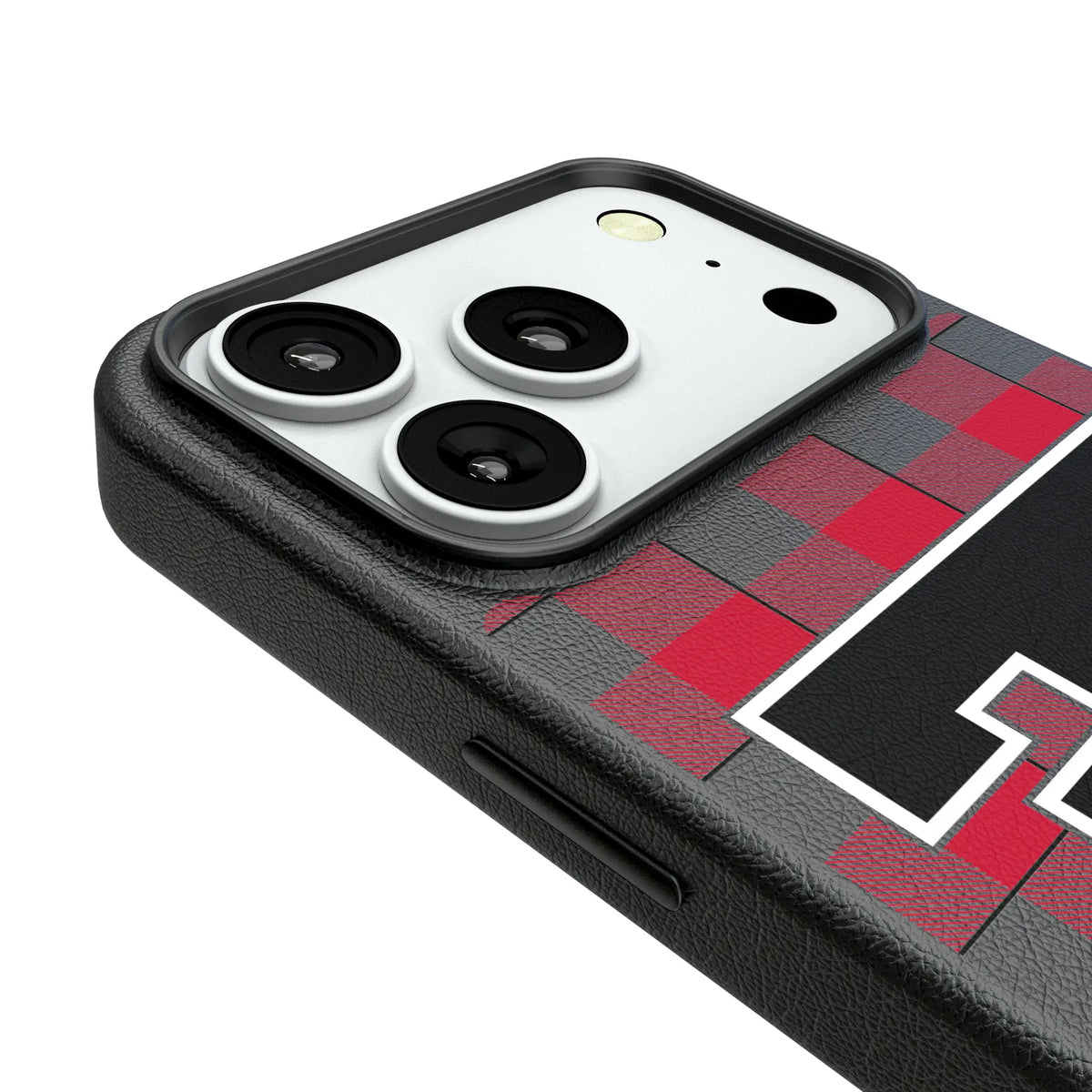 Texas Tech Red Raiders Plaid MagSafe Compatible Phone Case for Apple iPhone