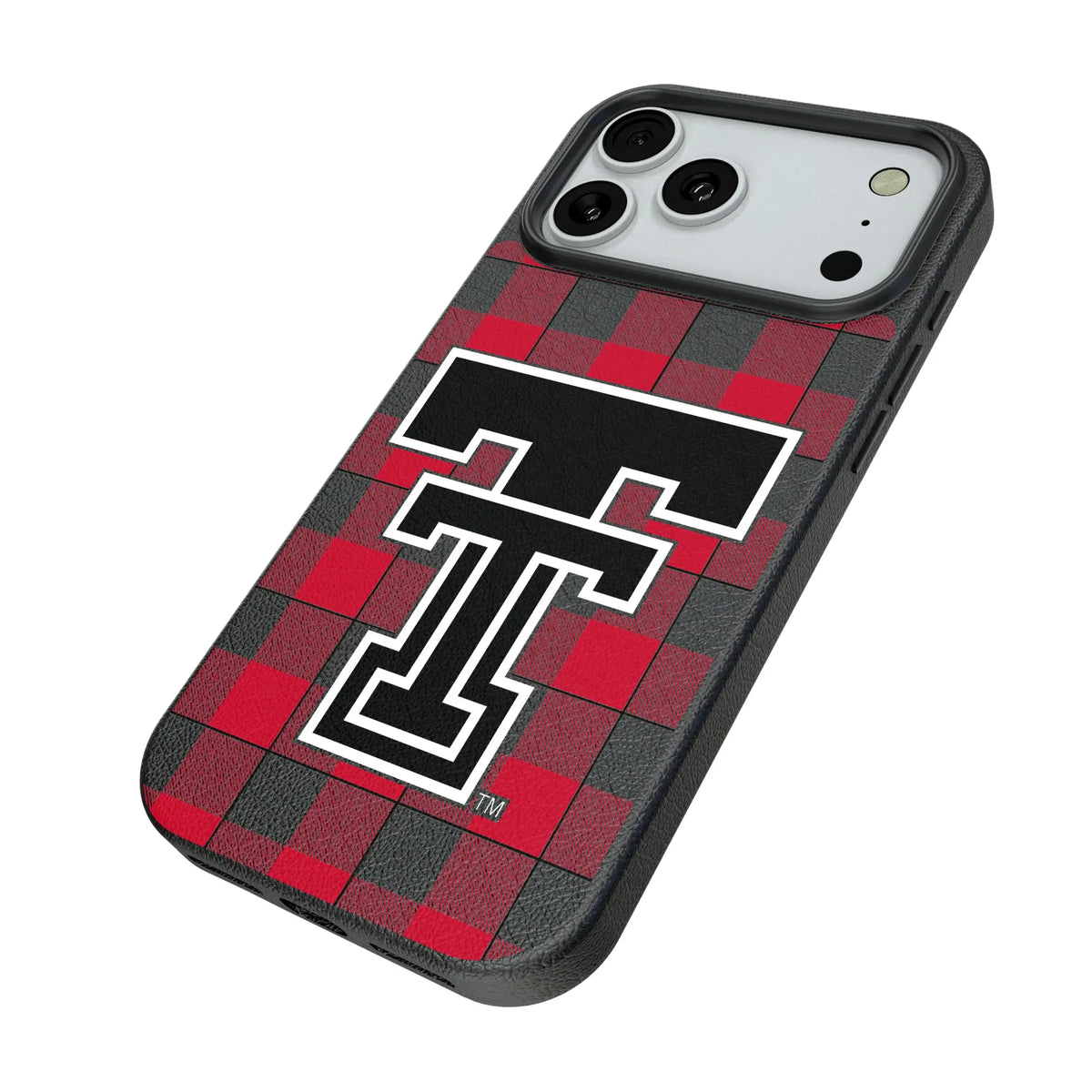 Texas Tech Red Raiders Plaid MagSafe Compatible Phone Case for Apple iPhone