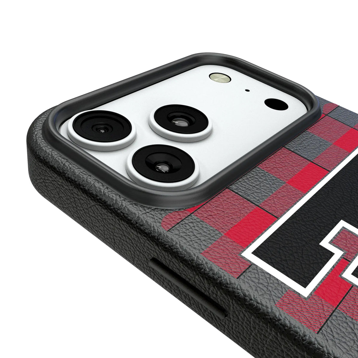 Texas Tech Red Raiders Plaid MagSafe Compatible Phone Case for Apple iPhone