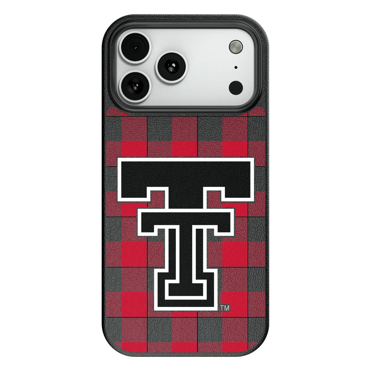 Texas Tech Red Raiders Plaid MagSafe Compatible Phone Case for Apple iPhone