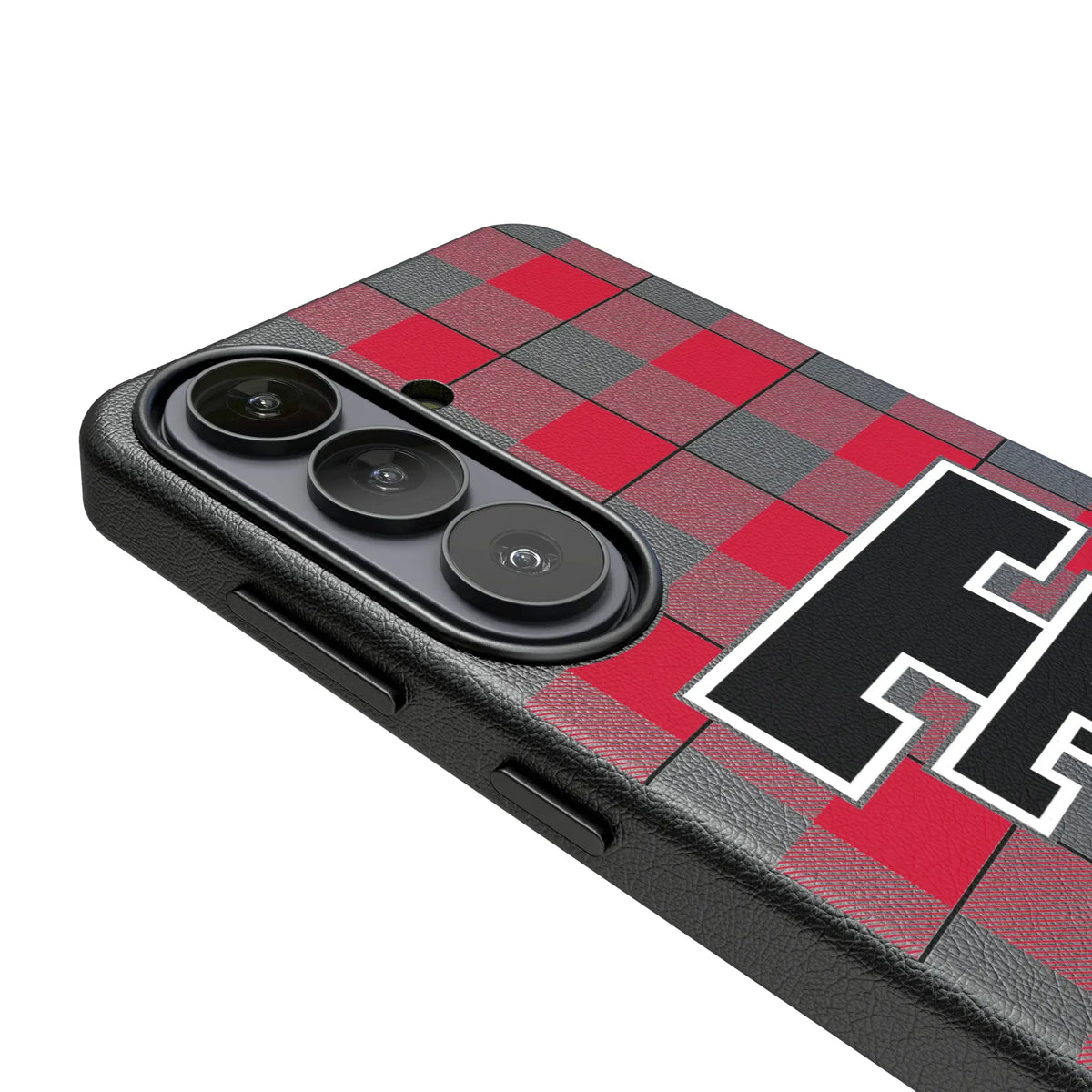 Texas Tech Red Raiders Plaid MagSafe Compatible Phone Case for Samsung Galaxy